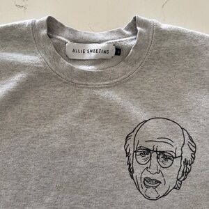 Larry David Sweatshirt Size S